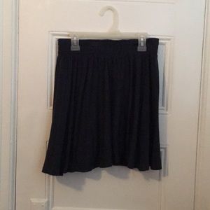 Navy skirt
